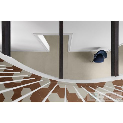 Marazzi Cementum Sand 6 mm Rett. 60x120 cm-es padlólap M9S4