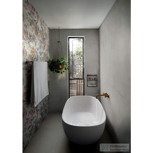 Marazzi Cementum Nickel 6 mm Rett. 60x120 cm-es padlólap M9S5