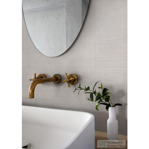 Marazzi Cementum Ash Struttura Righe 3D Rett. 60x120 cm-es fali csempe M9V9