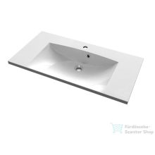 Sapho MARIA mosdó 90x46cm, öntöttmárvány, fehér MA090