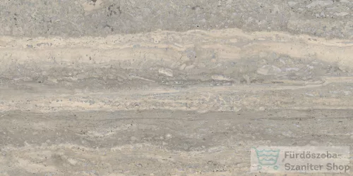 Marazzi Mystone Travertino Silver PTV Rett.30x60 cm-es padlólap MA0R