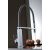 Sapho MAYA mosogató csaptelep kihúzható zuhannyal, króm MA780