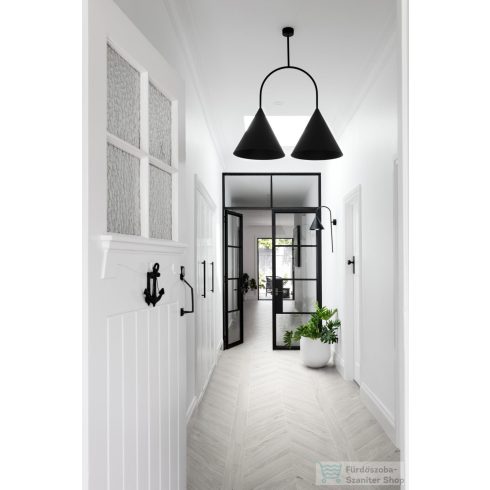 Marazzi Oltre White Chevron 11x54 cm-es padlólap MA8R