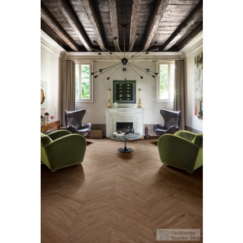Marazzi Vero Castagno Chevron 11x54 cm-es padlólap MA8Y