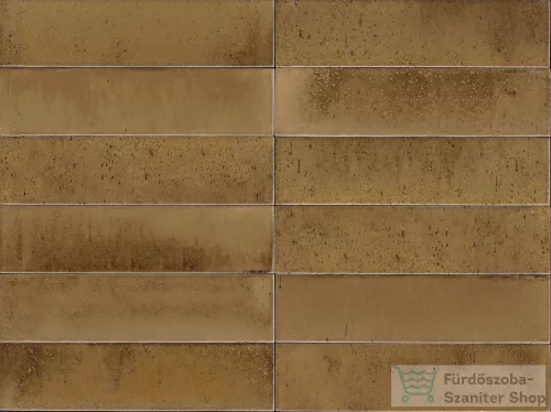 Marazzi Lume Beige Lux 6x24 cm-es padlólap és fali csempe MA9K