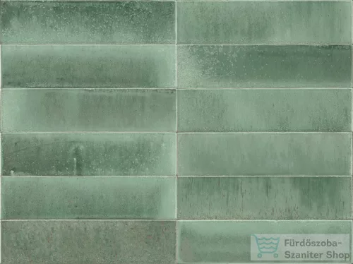Marazzi Lume Turquoise Lux 6x24 cm-es padlólap és fali csempe MA9N