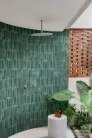 Marazzi Lume Turquoise Lux 6x24 cm-es padlólap és fali csempe MA9N