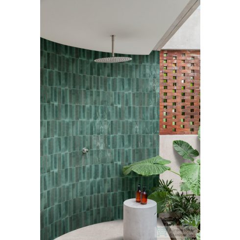 Marazzi Lume Turquoise Lux 6x24 cm-es padlólap és fali csempe MA9N