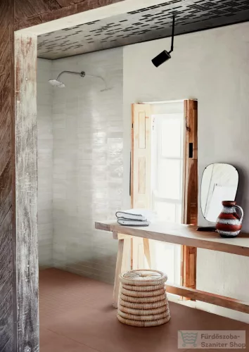 Marazzi Lume Off White Lux 6x24 cm-es padlólap és fali csempe MA9P