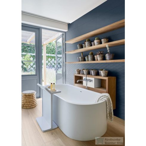 Marazzi Chill Blu Struttura 3D Diamond 25x76 cm-es fali csempe MA9Z