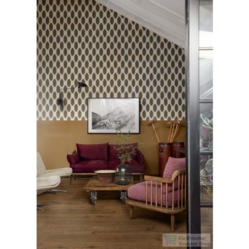 Marazzi Momenti Ocra Struttura Duo 3D 40x120 cm-es fali csempe MAC8