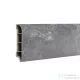 Leziter Vinyl SPC padlószegély Fjord márvány mintás sötét szürke 2400x60x12 mm MAD-SZ
