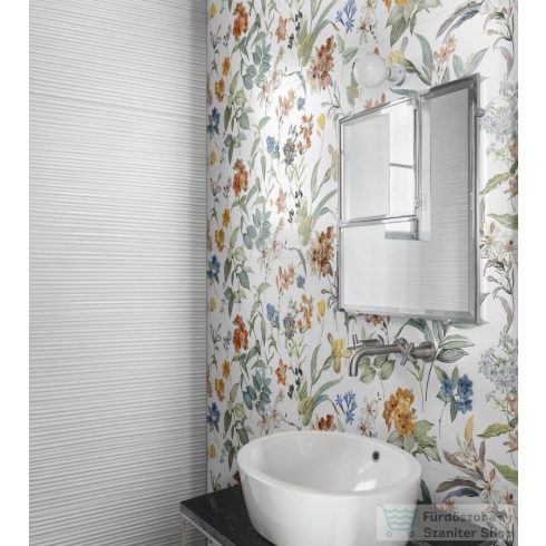 Marazzi White Deco Decoro Botanica Touch Rett.60x180 cm-es falicsempe MAE6