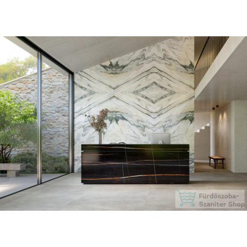 Marazzi Grande Marble Look Bianco Arni Bm Faccia A Lux Rettificato 160x320 cm-es padlólap MAFR