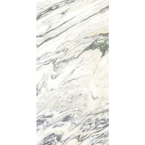 Marazzi Grande Marble Look Bianco Arni Bookmatch Faccia A Lux Stuoiato Rettificato 160x320 cm-es padlólap MAME