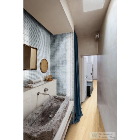 Marazzi Memoria Tappeto 1 Blu Lux 15x15 cm-es padlólap MANG