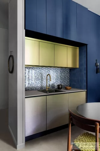Marazzi Memoria Blu Sm 15x15 cm-es padlólap MANU