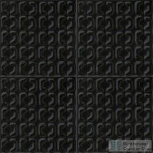  Marazzi Memoria Nero Struttura Stamp 15x15 cm-es fali csempe MAYC