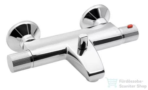 AQUALINE ACTION termosztátos kádtöltő csaptelep, króm MB106