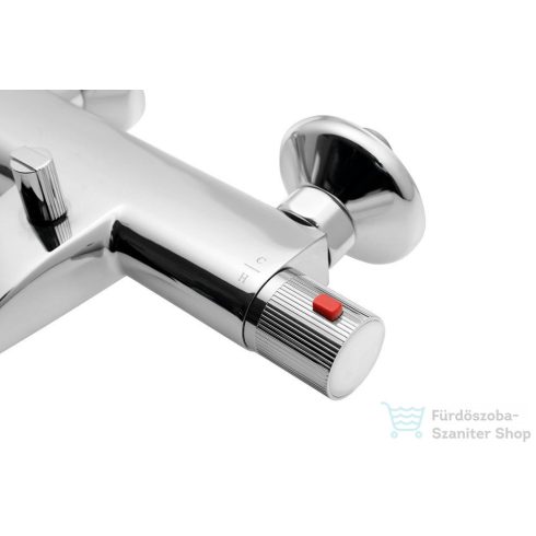 AQUALINE ACTION termosztátos kádtöltő csaptelep, króm MB106