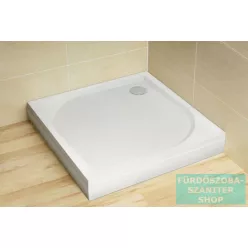   Radaway Paros C 100x100 szögletes műmárvány zuhanytálca ST 90 zuhanyszifonnal MBC1010-03-1