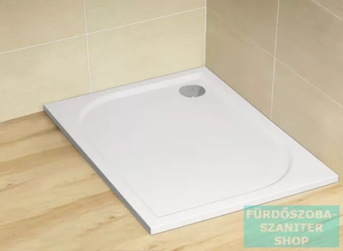 Radaway Paros D 100x90 szögletes műmárvány zuhanytálca ST 90 zuhanyszifonnal MBD9010-03-1