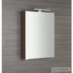   Sapho MIRRÓ tükrösszekrény LED világítással, jobbos/balos, 50x70x16cm, rusztikus fenyő (MC050-0016)