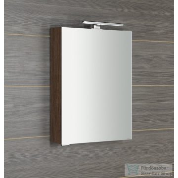   Sapho MIRRÓ tükrösszekrény LED világítással, jobbos/balos, 50x70x16cm, rusztikus fenyő (MC050-0016)