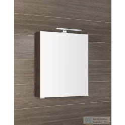   Sapho MIRRÓ tükrösszekrény LED világítással, jobbos/balos, 60x70x16cm, rusztikus fenyő (MC060-0016)