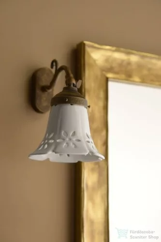 Sapho MARSALA lámpa E14 40W, 230V, keramia búrával, bronz MC077