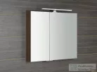 Sapho MIRRÓ tükrösszekrény LED világítással, 80x70x16cm, rusztikus fenyő (MC080-0016)