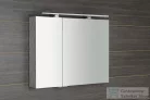 Sapho MIRRÓ tükrösszekrény LED világítással, 90x70x16cm, ezüst tölgy (MC090-0011)