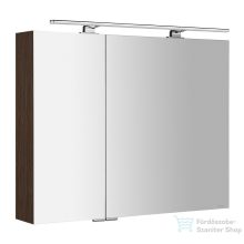   Sapho MIRRÓ tükrösszekrény LED világítással, 90x70x16cm, rusztikus fenyő (MC090-0016)