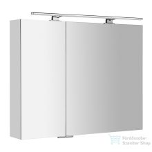   Sapho MIRRÓ tükrösszekrény LED világítással, 90x70x16cm, fényes fehér (MC090-0030)