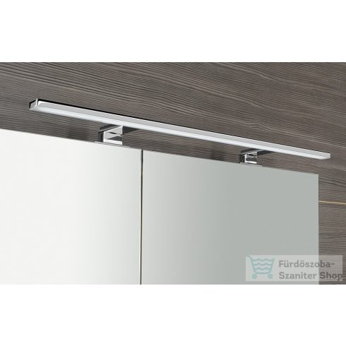 Sapho MIRRÓ tükrösszekrény LED világítással, 90x70x16cm, fényes fehér (MC090-0030)