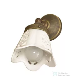   Sapho SORENTO lámpa E14 40W, 230V, keramia búrával, bronz MC098
