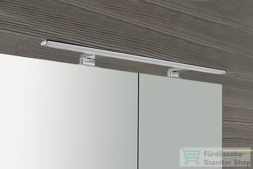 Sapho MIRRÓ tükrösszekrény LED világítással, 100x70x16cm, ezüst tölgy (MC100-0011)