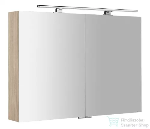 Sapho MIRRÓ tükrösszekrény LED világítással, 100x70x16cm, bardíni szilva (MC100-0013)