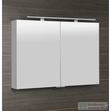   Sapho MIRRÓ tükrösszekrény LED világítással, 100x70x16cm, fényes fehér (MC100-0030)