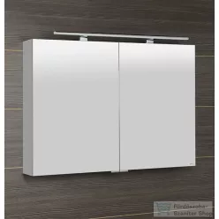   Sapho MIRRÓ tükrösszekrény LED világítással, 100x70x16cm, fényes fehér (MC100-0030)