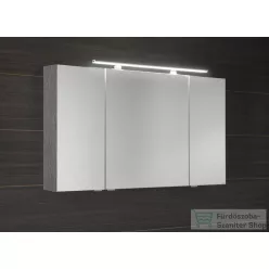   Sapho MIRRÓ tükrösszekrény LED világítással, 120x70x16cm, ezüst tölgy (MC121-0011)