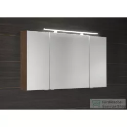   Sapho MIRRÓ tükrösszekrény LED világítással, 120x70x16cm, rusztikus fenyő (MC121-0016)