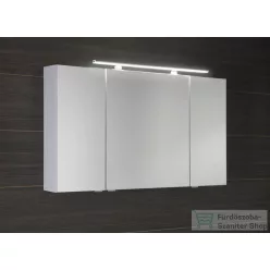   Sapho MIRRÓ tükrösszekrény LED világítással, 120x70x16cm, fényes fehér (MC121-0030)