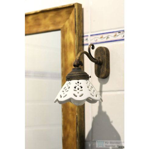 Sapho BARI világítás E14, 40W, 230 V, kerámia búra, bronz MC811