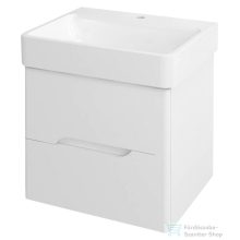   Sapho MEDIENA mosdótartó szekrény, 2 fiókkal, 57x50,7x48,5cm, matt fehér (MD060)