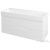 Sapho MEDIENA mosdótartó szekrény, 2 fiókkal, 117x50,5x48,5cm, matt fehér (MD120)