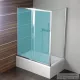 Sapho POLYSAN DEEP oldalfal, 1650x750mm, transzparent (MD3116)