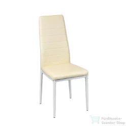   Leziter Tino NOVA Étkezőszék bézs textilbőr + fém MDC-001-Beige