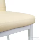 Leziter Tino NOVA Étkezőszék bézs textilbőr + fém MDC-001-Beige