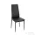 Leziter Tino NOVA Étkezőszék fekete textilbőr + fém - fekete MDC-001-Black